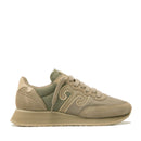 Sneakers Donna WUSHU RUYI Master M608 in Suede e Nylon Greige Desert Sage e Sand