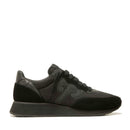 Sneakers Donna WUSHU RUYI Master M602 in Suede e Nylon Black Beauty