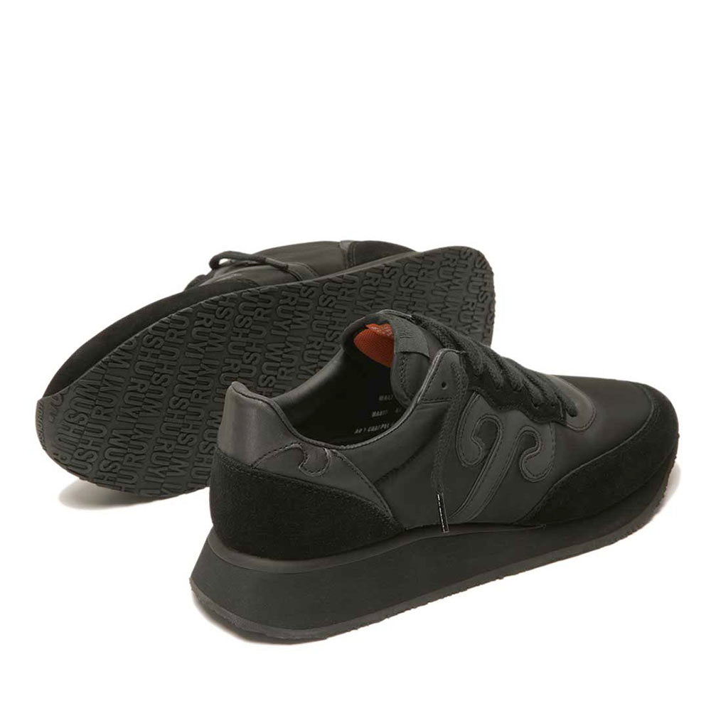 Sneakers Donna WUSHU RUYI Master M602 in Suede e Nylon Black Beauty