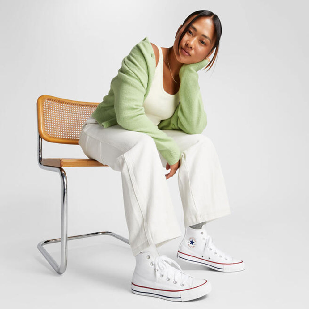 Sneakers Alte CONVERSE Chuck Taylor All Star in Canvas Optical White