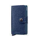 Porta Carte con Clip SECRID linea Miniwallet Crunch in Pelle Gold con RFID