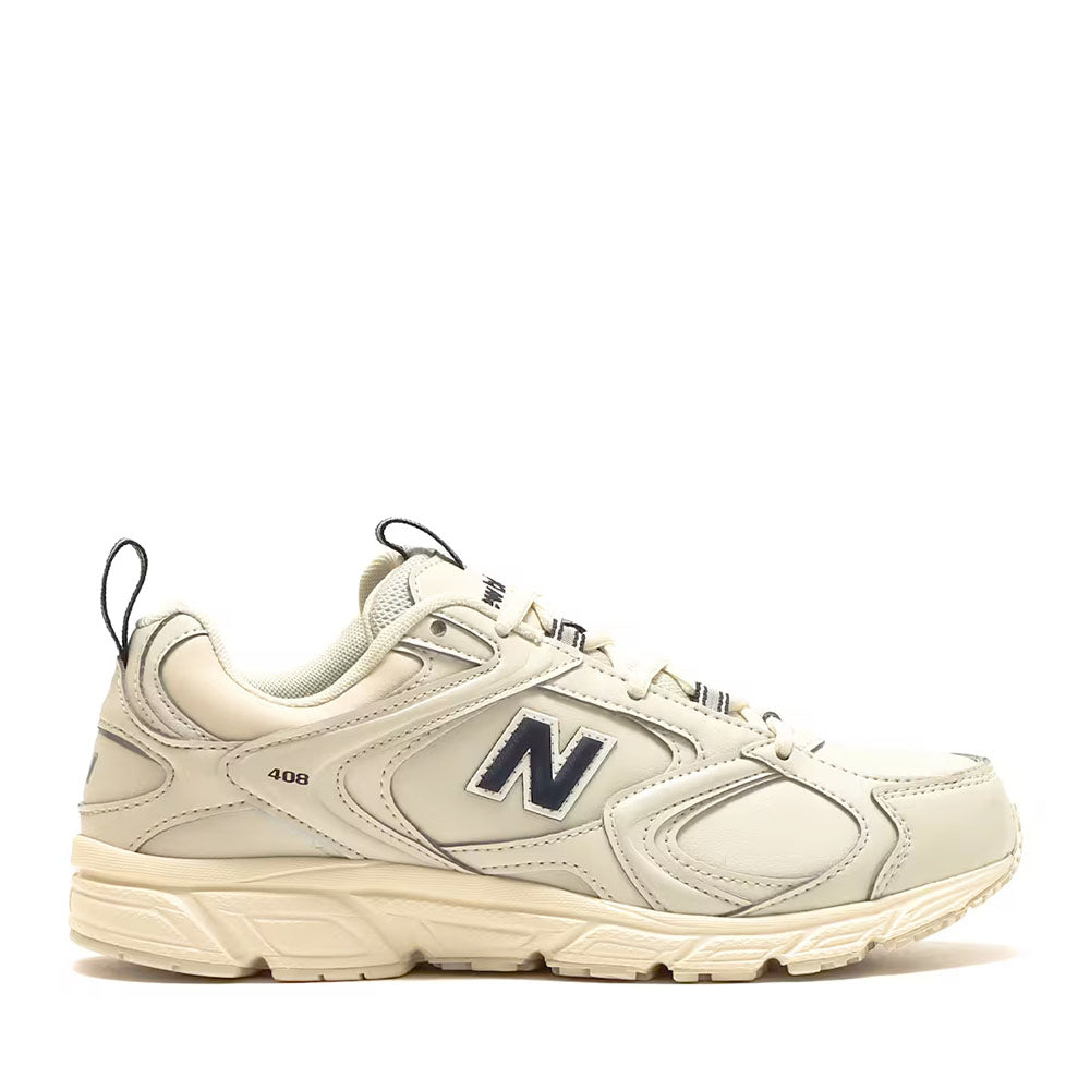 Sneakers Running NEW BALANCE 408 in Tessuto Sintetico e Mesh Cream e Black