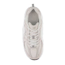 Laufschuhe NEW BALANCE 530 Sneakers aus Leder und Mesh Sea Salt Grey Matter und Weiß