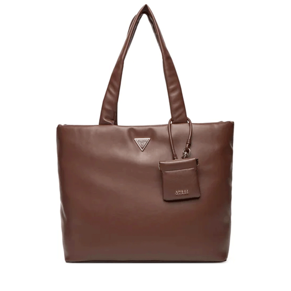 Borsa Donna Shopper a Spalla GUESS Linea Sunetra colore Espresso