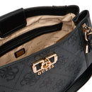Women's Coal Logo Shoulder Tote Bag GUESS Karnilla