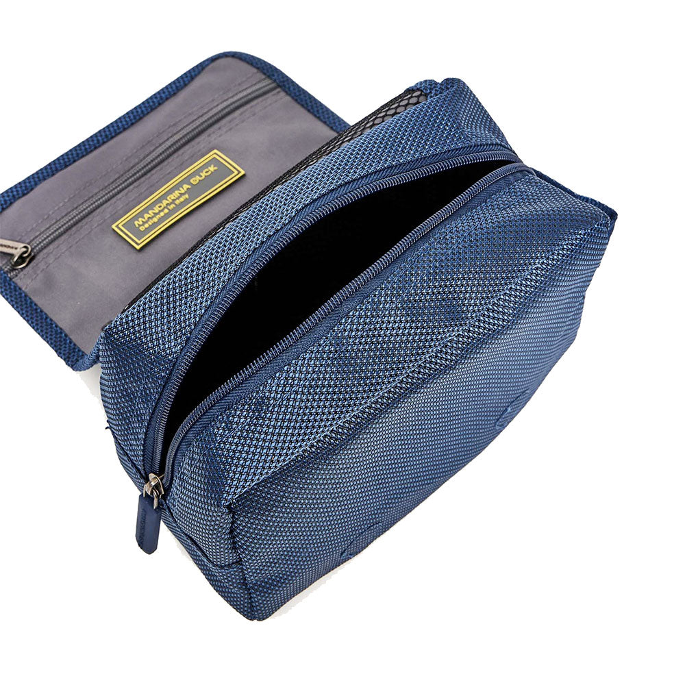 Necessaire da Viaggio MANDARINA DUCK linea Zephyr in Tessuto Dress Blue