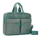 Cartella MANDARINA DUCK in Tessuto con Porta Pc 15,6" Linea MD20 Colore Emerald