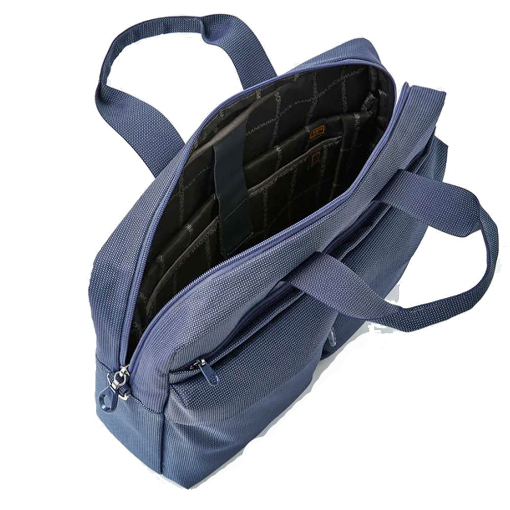Cartella MANDARINA DUCK in Tessuto con Porta Pc 15,6" Linea MD20 Colore Deep Blue