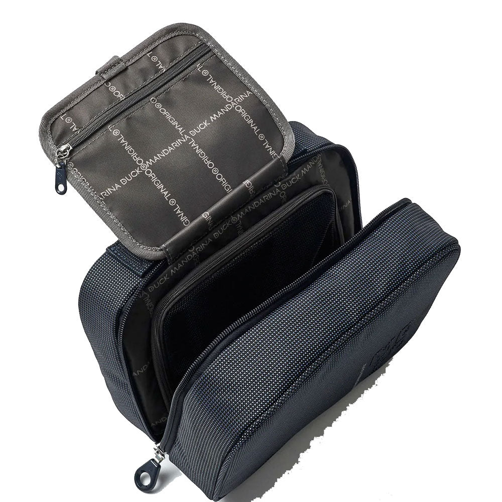 Beauty Case MANDARINA DUCK in Tessuto Colore Scarab Linea MD20