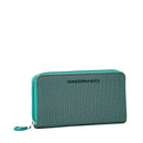Portafoglio Donna Zip Around MANDARINA DUCK linea MD20 in Tessuto colore Emerald