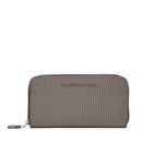 Portafoglio Donna Zip Around MANDARINA DUCK linea MD20 in Tessuto colore Taupe