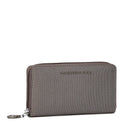Portafoglio Donna Zip Around MANDARINA DUCK linea MD20 in Tessuto colore Taupe