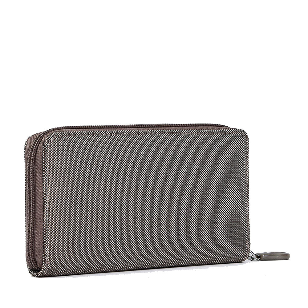 Portafoglio Donna Zip Around MANDARINA DUCK linea MD20 in Tessuto colore Taupe