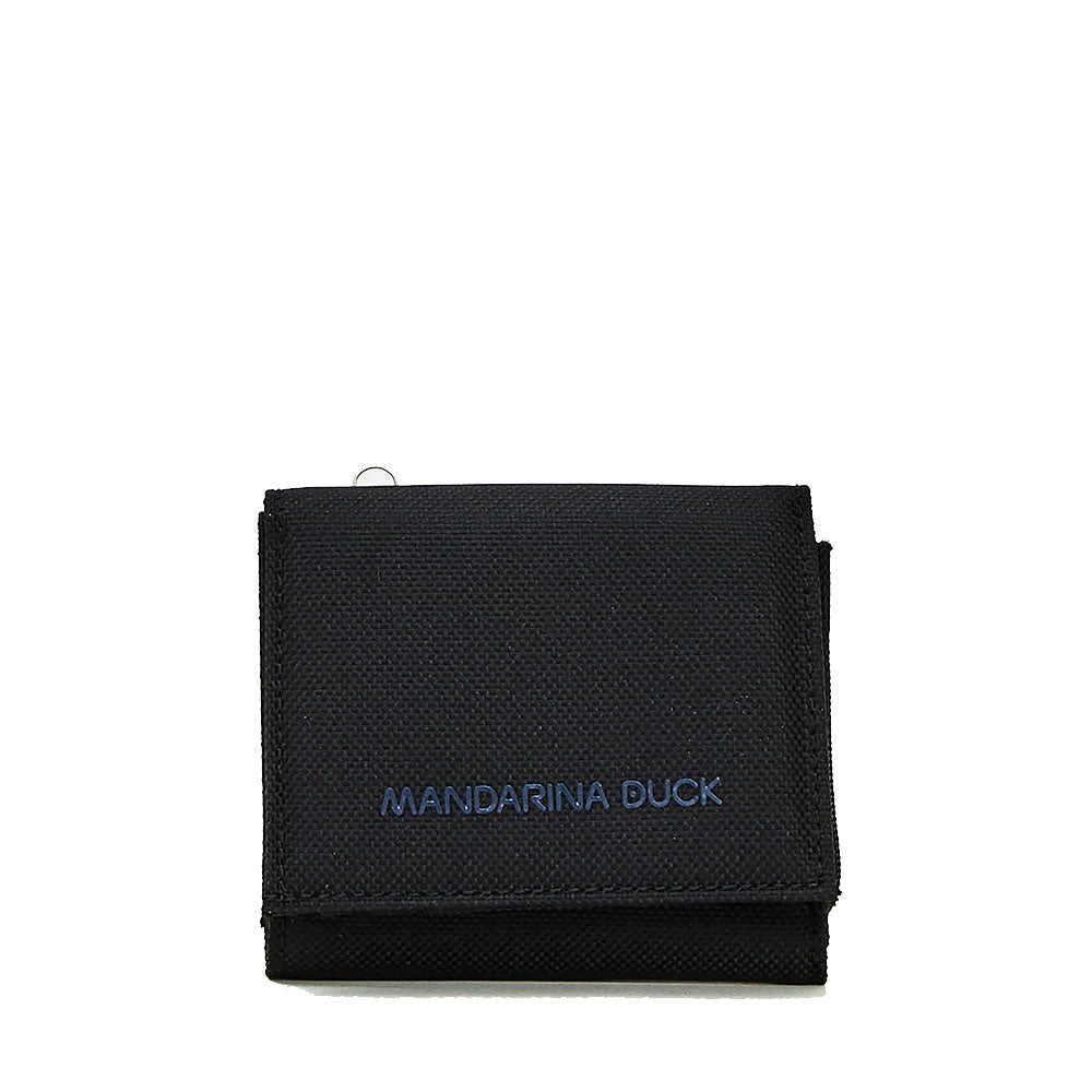 Portafoglio Donna Small MANDARINA DUCK linea MD20 in Tessuto colore Black