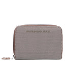 Portafoglio Donna con Bottone MANDARINA DUCK linea MD20 in Tessuto colore Taupe