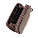 Portafoglio Donna con Bottone MANDARINA DUCK linea MD20 in Tessuto colore Taupe
