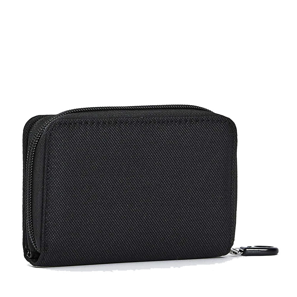Portafoglio Donna con Bottone MANDARINA DUCK linea MD20 in Tessuto Nero