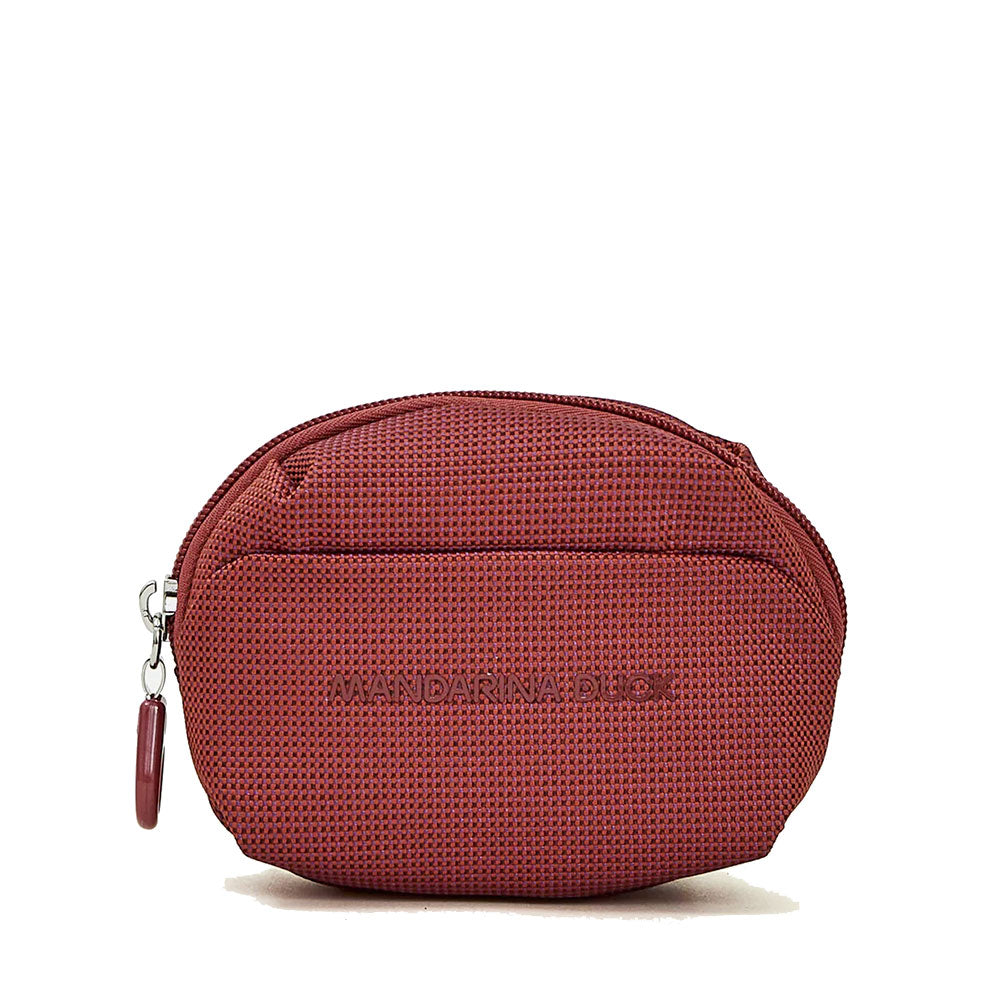 Portachiavi Donna MANDARINA DUCK linea MD20 in Tessuto Colore Cranberry