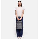 Fabric Backpack MANDARINA DUCK MD20 with Two Handles and 13" Laptop Compartment in Steel