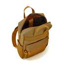 Zaino Donna Mandarina Duck Due Manici in Tessuto Linea MD20 Colore Amber