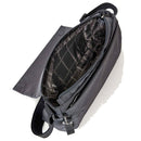 Borsa Donna a Tracolla MANDARINA DUCK Chiusa con Pattina in Tessuto colore Steel Linea MD20