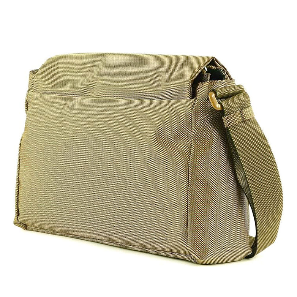 Borsa Donna a Tracolla MANDARINA DUCK Chiusa con Pattina in Tessuto colore Oil Linea MD20