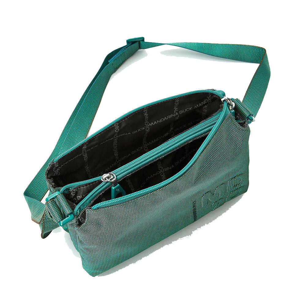Borsa Donna a Tracolla Piccola MANDARINA DUCK linea MD20 in Tessuto colore Emerald