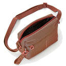 Borsa Donna a Tracolla Piccola MANDARINA DUCK in Tessuto colore Pecan Nut Linea MD20 - P10QMT34