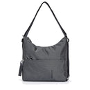 Borsa Donna a Spalla MANDARINA DUCK in Tessuto Steel Linea MD20 con Portabilità Anche a Zaino