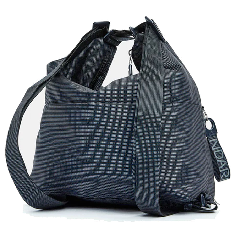 Borsa Donna a Spalla MANDARINA DUCK in Tessuto Scarab Linea MD20 con Portabilità Anche a Zaino