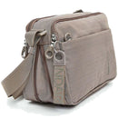 Borsa Donna a Tracolla Espandibile MANDARINA DUCK in Tessuto Linea MD20 Colore Taupe