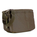 Borsa Donna a Tracolla Tre Scomparti MANDARINA DUCK in Tessuto Linea MD20 Colore Pirite