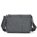 Borsa Donna a Tracolla Tre Scomparti MANDARINA DUCK in Tessuto Linea MD20 Colore Steel