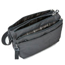 Borsa Donna a Tracolla Tre Scomparti MANDARINA DUCK in Tessuto Linea MD20 Colore Steel