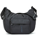 Borsa Donna a Tracolla a Mezzaluna MANDARINA DUCK in Tessuto Linea MD20 Colore Nero