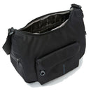 Borsa Donna a Tracolla a Mezzaluna MANDARINA DUCK in Tessuto Linea MD20 Colore Nero