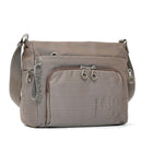 Borsa Donna a Tracolla con Tasca Frontale MANDARINA DUCK in Tessuto Linea MD20 Colore Taupe