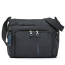 Borsa Donna a Tracolla con Tasca Frontale MANDARINA DUCK in Tessuto Linea MD20 Colore Nero