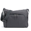Borsa Donna a Tracolla con Tasca Frontale MANDARINA DUCK in Tessuto Linea MD20 Colore Steel