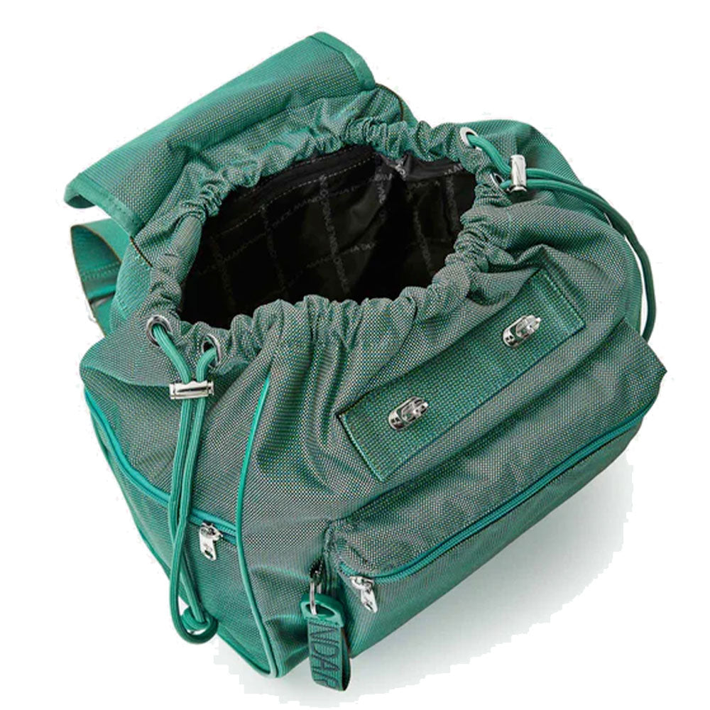 Zaino Utility Donna Mandarina Duck in Tessuto Linea MD20 Colore Emerald
