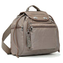 Zaino Utility Donna Mandarina Duck in Tessuto Linea MD20 Colore Taupe