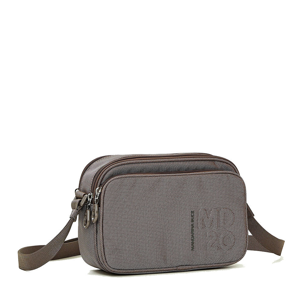 Camera Bag Donna a Tracolla MANDARINA DUCK linea MD20 in Tessuto Taupe