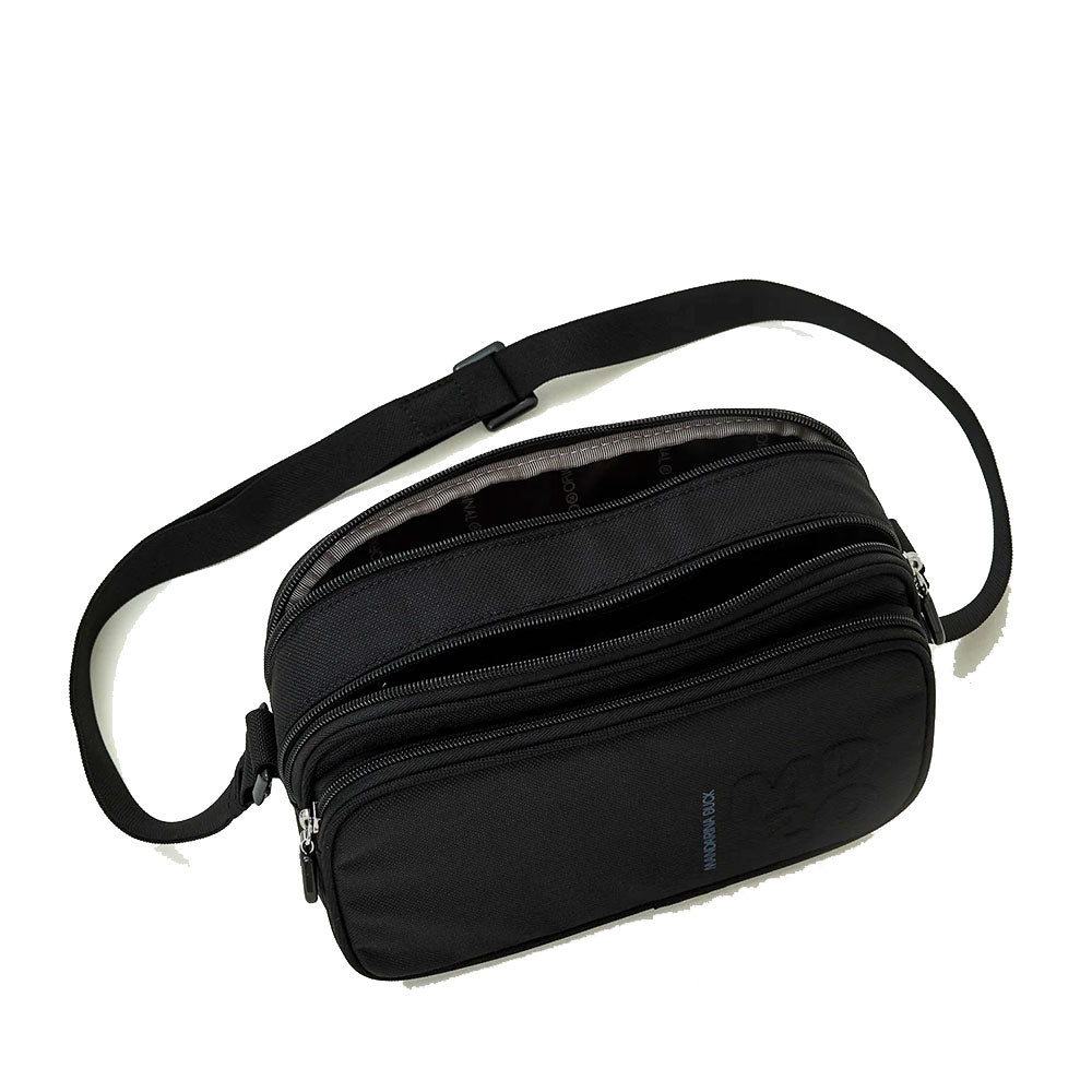 Camera Bag Donna a Tracolla MANDARINA DUCK linea MD20 in Tessuto Nero