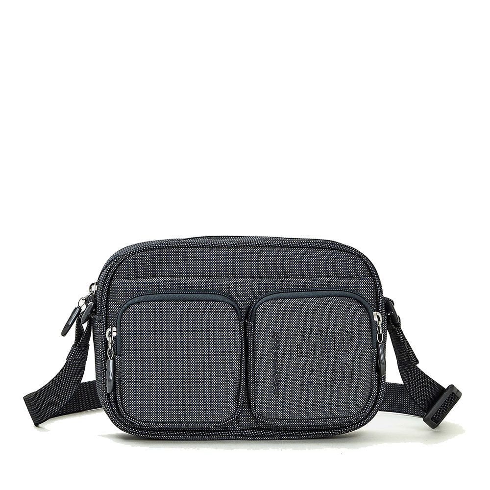 Camera Bag Small Donna MANDARINA DUCK linea MD20 in Tessuto Steel