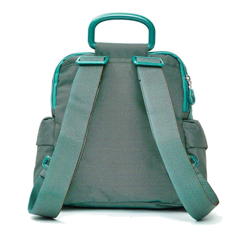 Zaino Piccolo Donna MANDARINA DUCK in Tessuto Linea MD20 Colore Emerald