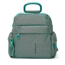 Zaino Piccolo Donna MANDARINA DUCK in Tessuto Linea MD20 Colore Emerald