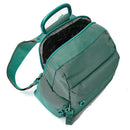 Zaino Piccolo Donna MANDARINA DUCK in Tessuto Linea MD20 Colore Emerald