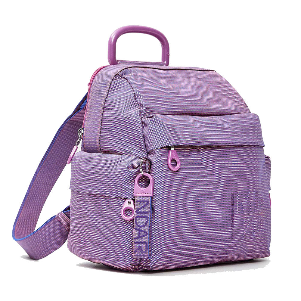 Zaino Piccolo Donna MANDARINA DUCK linea MD20 in Tessuto Colore Sushi Flower