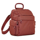 Zaino Piccolo Donna MANDARINA DUCK linea MD20 in Tessuto Colore Cranberry