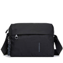 Borsa Donna a Tracolla MANDARINA DUCK in Tessuto colore Nero Linea MD20 Chiusa con Zip